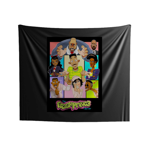 Fresh Prince Tee Indoor Wall Tapestries