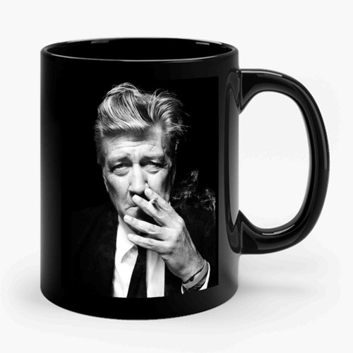 David Lynch Smoking Ceramic Mug