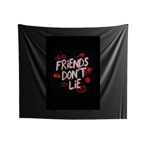 Friends Don't Lie Stranger Things Indoor Wall Tapestries