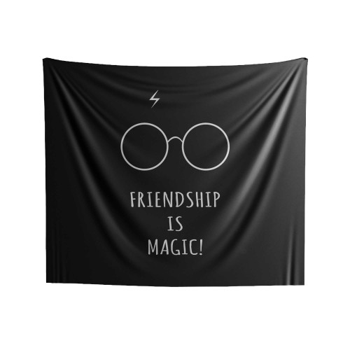 Friendship Is Magic Harry Potter Indoor Wall Tapestries