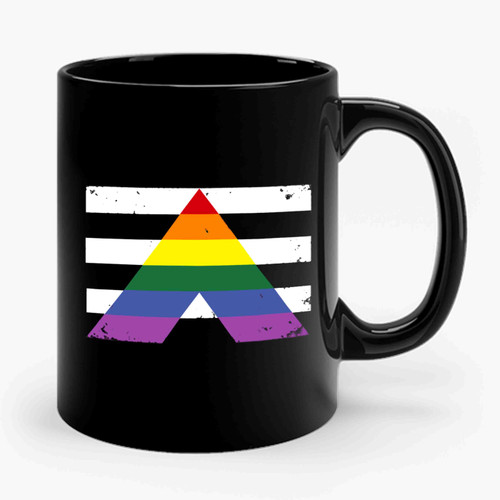 Lgbt Ally Flag Ceramic Mug