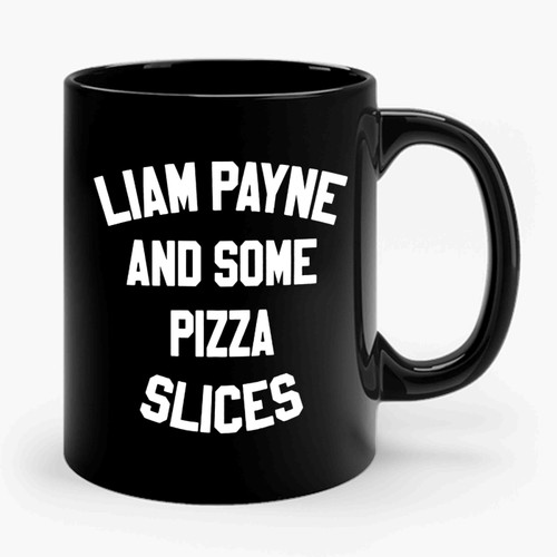 Liam Payne And Some Pizza Slices Ceramic Mug