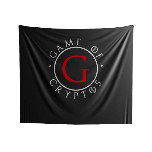 Game Of Cryptos Indoor Wall Tapestries Game Of Cryptos Indoor Wall Tapestries