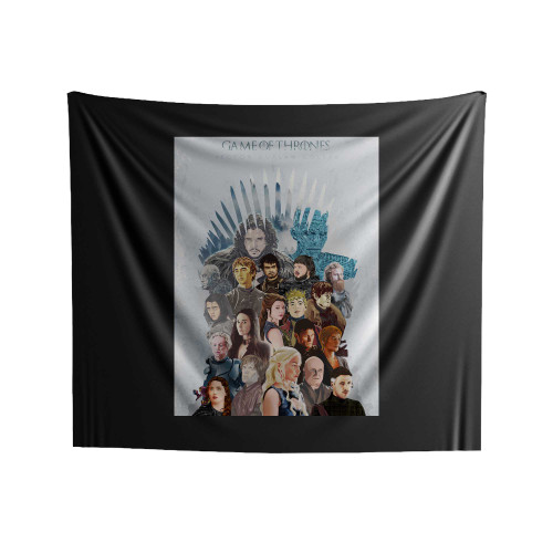 Game Of Thrones All Characters Indoor Wall Tapestries
