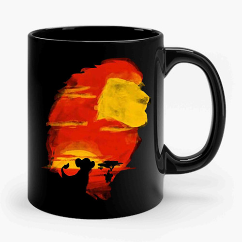 Lion King Simba Art Ceramic Mug