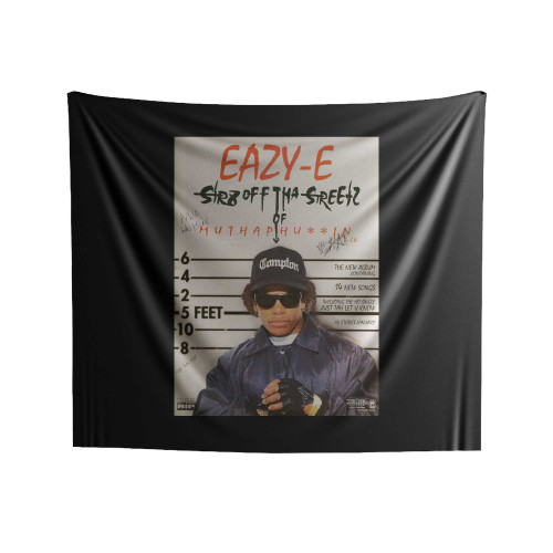 Gangsta Rap Rappper Eazy Indoor Wall Tapestries