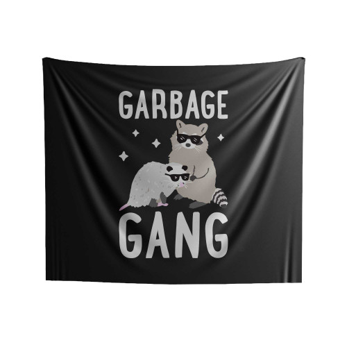 Garbage Gang Indoor Wall Tapestries