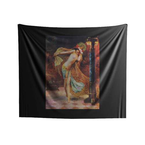 Gaston Bussiere Dance Of The Seven Veils Indoor Wall Tapestries Gaston Bussiere Dance Of The Seven Veils Indoor Wall Tapestries