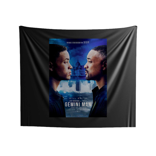 Gemini Man Will Smith Indoor Wall Tapestries