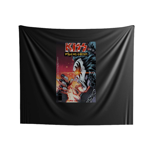 Gene Simmons By Alonso Espinoza On Deviant Art Indoor Wall Tapestries