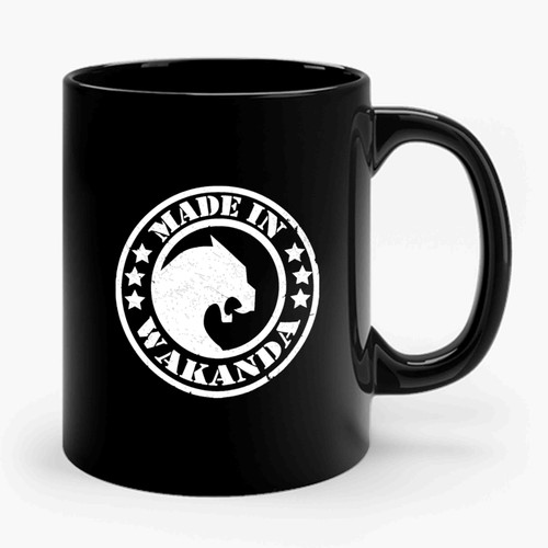Made In Wakanda Logo Ceramic Mug