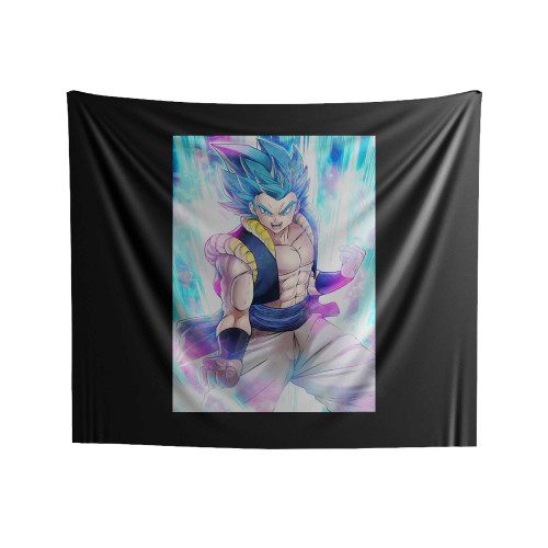 Gogeta Super Saiyan Blue Indoor Wall Tapestries Gogeta Super Saiyan Blue Indoor Wall Tapestries