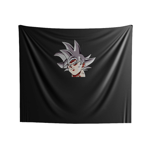 Goku Head Dagonball Indoor Wall Tapestries Goku Head Dagonball Indoor Wall Tapestries