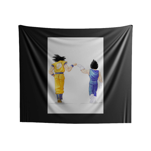 Goku Vegeta Join Indoor Wall Tapestries