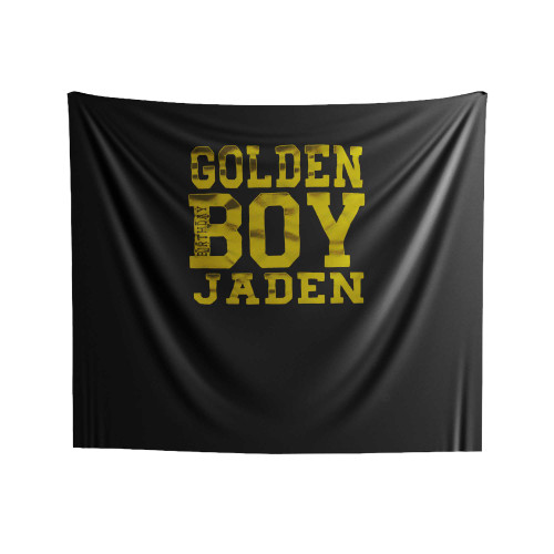 Golden Birthday Boy Indoor Wall Tapestries