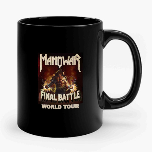 Manowar The Final Battle Ceramic Mug