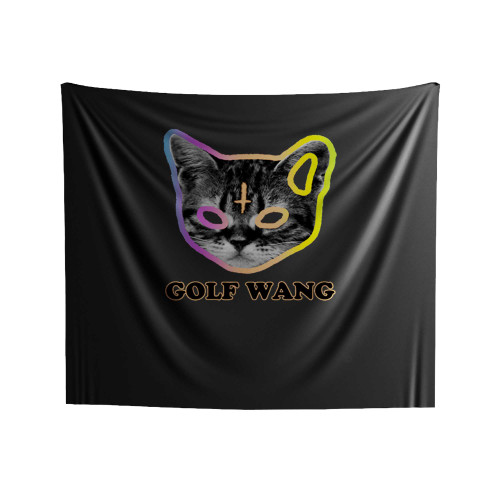 Golf Wang Cat Head Indoor Wall Tapestries
