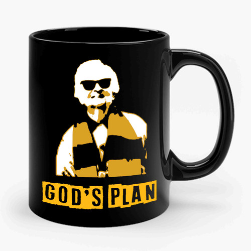 March Madness Loyola University Chicago College Basketball Sister Jean Drake Parody God's Plan Ceramic Mug