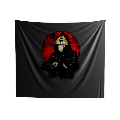 Goodnight Bad Guy Indoor Wall Tapestries