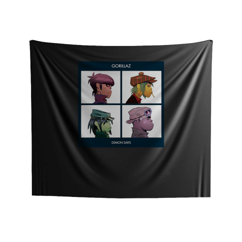 Gorillaz Demon Days Indoor Wall Tapestries