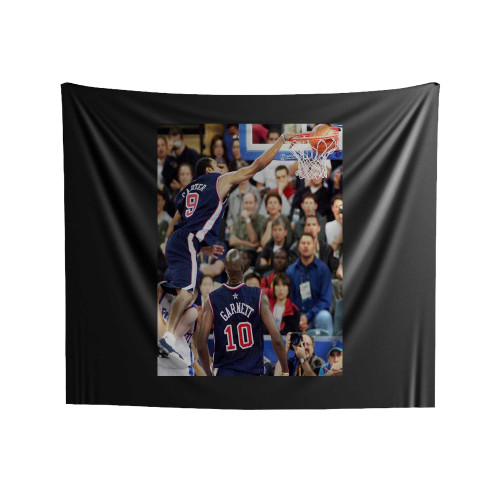 Greatest Dunk Vince Carter Indoor Wall Tapestries