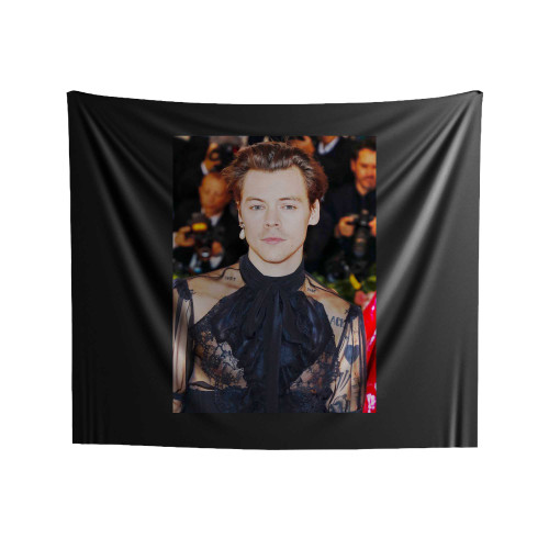 Harry Styles Yellow Smiley Face Nails Manicure Indoor Wall Tapestries