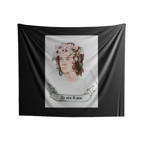 Harry Styles, Harry Styles Drawing, One Direction Indoor Wall Tapestries