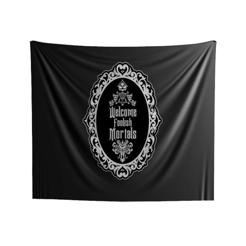 Haunted Mansion Foolish Mortals Indoor Wall Tapestries