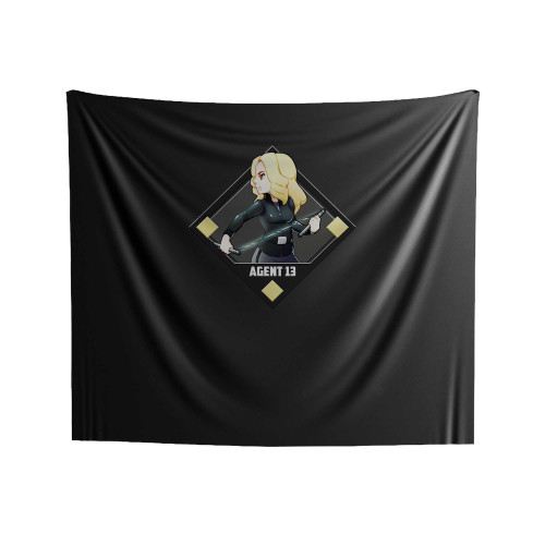 Hero Agent 13 Indoor Wall Tapestries