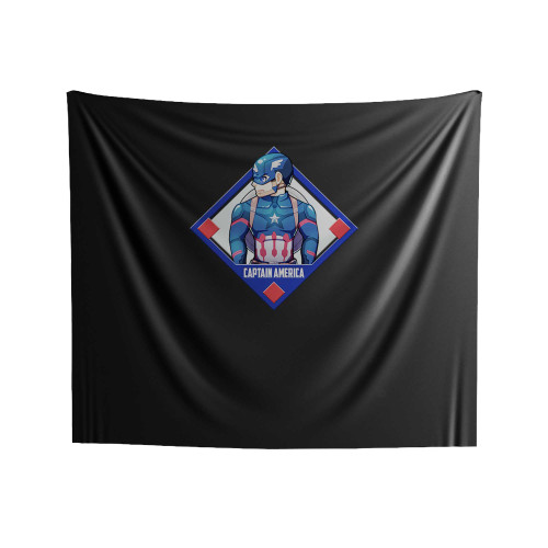 Hero Captain America Indoor Wall Tapestries