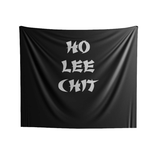 Ho Lee Chit Chinese Word Jumble Funny Indoor Wall Tapestries
