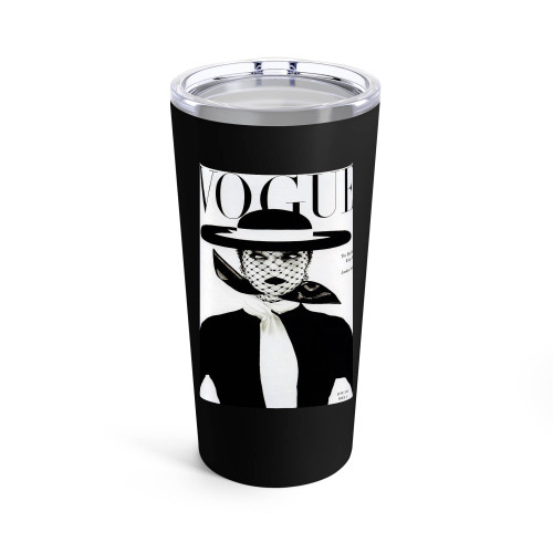 Vogue Black White Lady Hat Tumblr