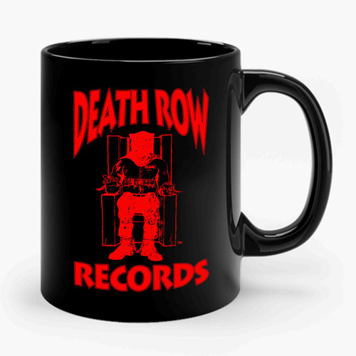 Death Row Records Red Logo Ceramic Mug