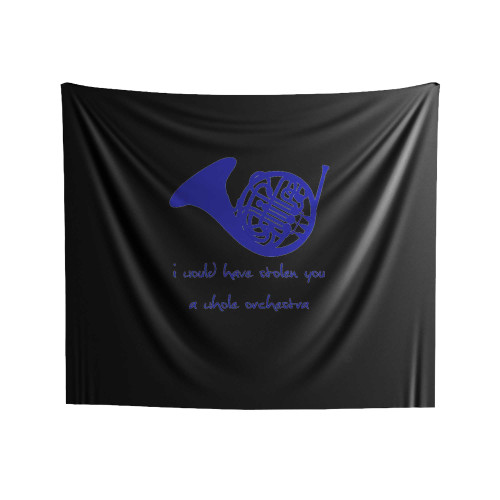 How I Met Your Mother Blue Horn Indoor Wall Tapestries