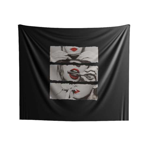 How I Roll It Quote Indoor Wall Tapestries