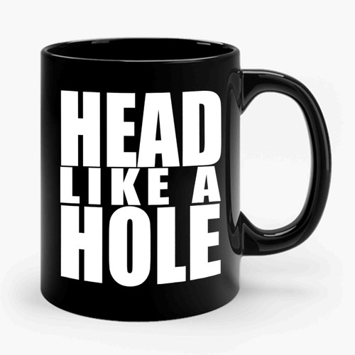 Nin Sin Head Like A Hole Ceramic Mug