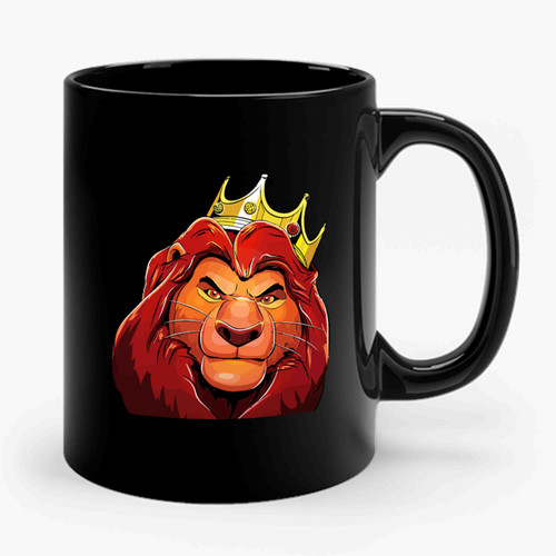 Notorious Mufasa Notorious Big Mashup Ceramic Mug