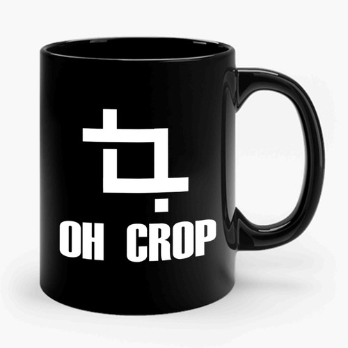 Oh Crop Dslr Camera Photography Ceramic Mug