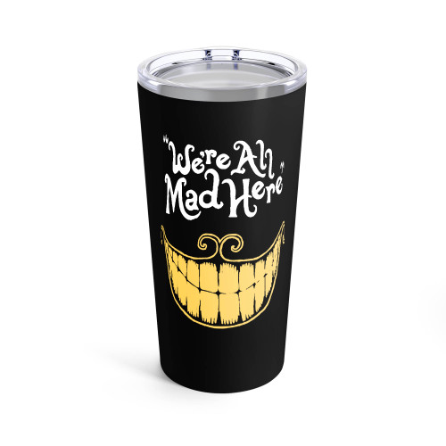 Were All Made Here Cheshire Cat Alice In Wonderland Nerd Geek Gifts Typography Tumblr