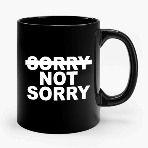 Demi Lovato Sorry Not Sorry Ceramic Mug