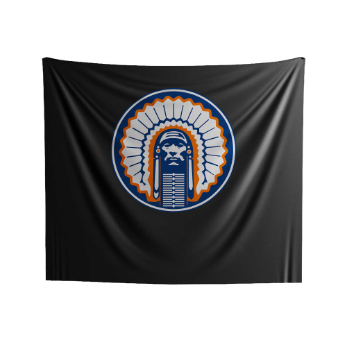 Illinois Fighting Illini Football Fans Indoor Wall Tapestries