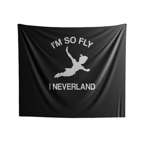 Im So Fly I Neverland Indoor Wall Tapestries