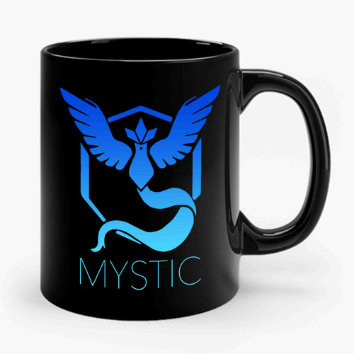 Pokemon Go Team Mystic Logo Ceramic Mug