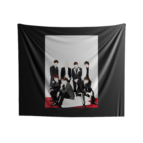 Infinite Can't Get Over Kpop Indoor Wall Tapestries