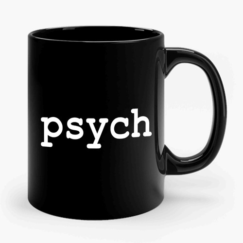 Psych Tv Show Ceramic Mug