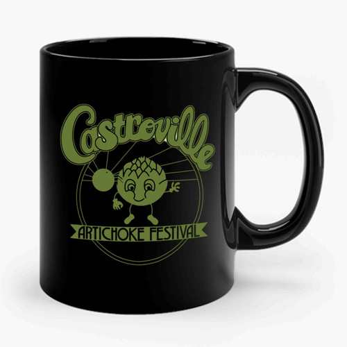 Details About Castroville Artichoke Festival Stranger Things Dustin Hawkins Tv 80's Ceramic Mug