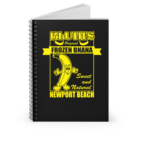 Arrested Development Bluth's Original Frozen Banana Spiral Notebook
