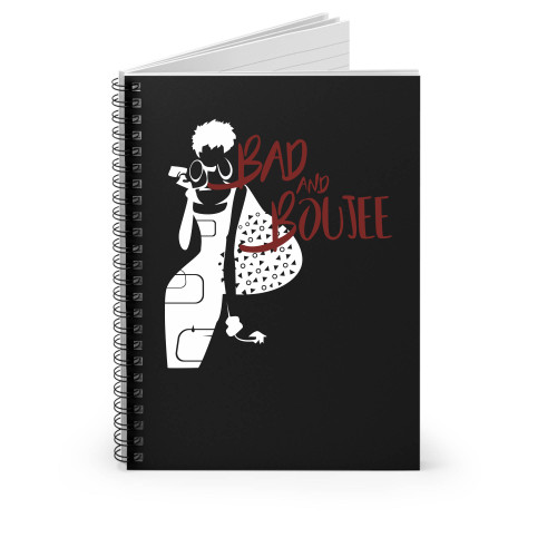 Bad And Boujee Spiral Notebook