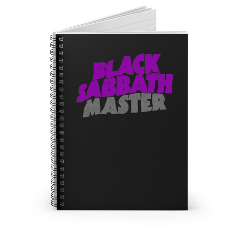 Black Sabbath Rock And Roll Spiral Notebook Black Sabbath Rock And Roll Spiral Notebook