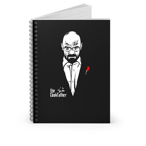 Breaking Bad Godfather Walter Cookfather Spiral Notebook
